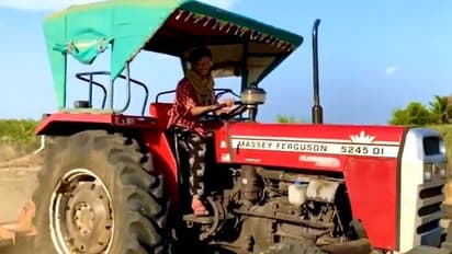 கொரோனா ஓய்வு... சொந்த நிலத்தில் விவசாயம் பார்க்கும் பிரபல தமிழ் நடிகரின் மகள்! வைரலாகும் வீடியோ...