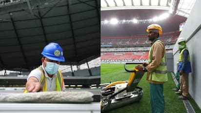 করোনা যোদ্ধাদের উৎসর্গ করে প্রকাশ্যে আনা হল ২০২২ ফিফা বিশ্বকাপের স্টেডিয়ামের রূপ