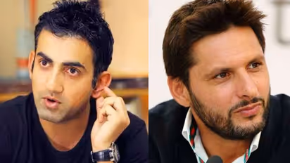 ಹೆಲ್ಮೆಟ್‌ಗೆ ಅಪ್ಪಳಿಸಿದ ಚೆಂಡು, ಗೌತಮ್‌ ಗಂಭೀರ್ ಯೋಗಕ್ಷೇಮ ವಿಚಾರಿಸಿದ ಶಾಹಿದ್ ಅಫ್ರಿದಿ..!