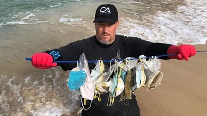 ഉപയോഗശേഷം വലിച്ചെറിയുന്ന മാസ്കുകള്, സമുദ്രജീവികൾക്ക് അടുത്ത ഭീഷണി ഇതാകുമോ?