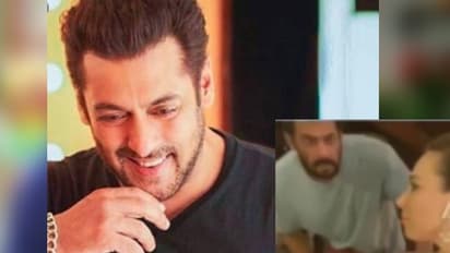 লাভ লেডির সঙ্গে লকডাউনে সলমন, লাইভ চ্যাট শো-তে ফাঁস ছবি, অস্বস্তিতে দুই তারকা