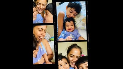 தன் குழந்தைகளுடன் நேரத்தை கழிக்கும் வாரணம் ஆயிரம் நடிகை சமீரா ரெட்டியின் புகைப்படங்கள் உள்ளே !