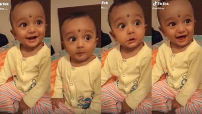 'ഇത് ക്യൂട്ട് എക്സ്പ്രഷന്റെ മറ്റൊരു വകഭേദം'; ലോക്ക്ഡൗണിനിടെ ടിക് ടോക്കിൽ താരമായി ‘കുഞ്ഞാവ’, വീഡിയോ