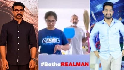 నిజమైన మగాళ్లు అనిపించుకోండి.. చరణ్, తారక్లకు రాజమౌళి చాలెంజ్