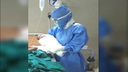 कोरोना पॉजिटिव महिला ने दिया बेटे को जन्म, जांच के लिए भेजा गया सैंपल, स्वस्थ है बच्चा