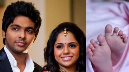 ஜி.வி. பிரகாஷ் - சைந்தவி தம்பதிக்கு குழந்தை பிறந்தாச்சு... குவியும் வாழ்த்துக்கள்...!