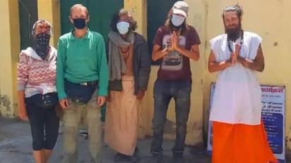 6 foreigners living in cave rescued amid COVID-19 lockdown in Uttarakhand