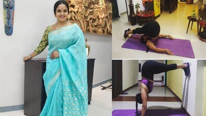 ఈ వయసులో నటి ప్రగతి యోగాసనాలు.. పిచ్చ హాట్ బాబోయ్