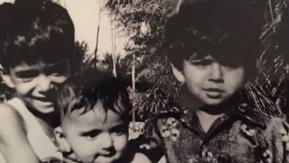 சகோதரர்களின் அன்பு பிடியில் குழந்தையாய் இருக்கும் இந்த முன்னணி நடிகை யார் தெரியுமா? ஷாக் ஆகிடாதீங்க!