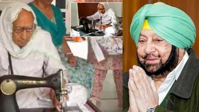 'കൊവിഡ് പോരാട്ടത്തിലെ ഏറ്റവും ശക്തയായ പേരാളി'; 98-ാം വയസിൽ മാസ്ക് തുന്നി മുത്തശ്ശി