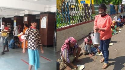 লকডাউনে বন্ধ ট্রেন চলাচল, স্টেশনে ভবঘুরেদের খাওয়ানোর অনুমতি দিল না রেল