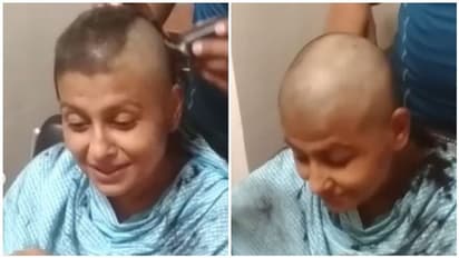 ஊரடங்கில் மொட்டை அடித்து கொண்ட பிரபல நடிகை! வீடியோவை வெளியிட்டு சொன்ன கரணம்?