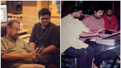 ഗുരുവിനൊപ്പം മകൻ; ഇത് അഭിമാനമുഹൂര്ത്തമെന്ന് ഗോപി സുന്ദര്