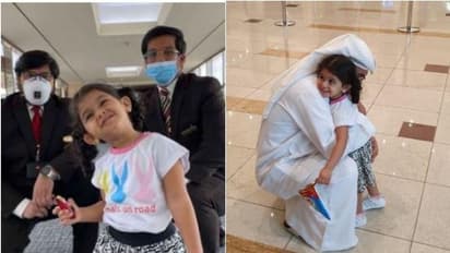 മാതാപിതാക്കളെ കാണാതെ 50 ദിവസം; സൗദിയില് കുടുങ്ങിയ മൂന്നുവയസ്സുകാരിയെ തിരിച്ചെത്തിച്ചു