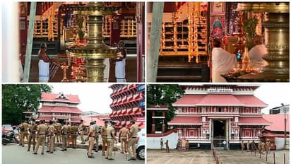 ആഘോഷത്തിന് ലോക്കിട്ട് അധികൃതര്; കൊവിഡ് നിബന്ധനകൾ പാലിച്ച് തൃശൂര് പൂരം കൊടികയറി