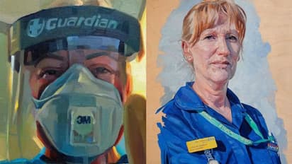 ഇവരാണ് ഹീറോ, ഒരിക്കലും ഇവരെ നാം മറക്കരുത്; ആരോഗ്യപ്രവര്ത്തകരെ വരച്ചു ചേര്ത്ത് ചിത്രകാരന്മാര്