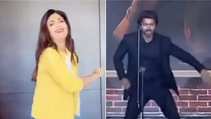 வாத்தி கம்மிங் பாட்டுக்கு விஜய் ஸ்டைலில் மாஸ் டான்ஸ்...தாறுமாறு   வைரலாகும் ஷில்பா ஷெட்டி டிக்-டாக் வீடியோ...!