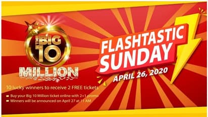 അബുദാബി ബിഗ് ടിക്കറ്റ് നറുക്കെടുപ്പിലേക്കുള്ള രണ്ട് ടിക്കറ്റുകള് സൗജന്യമായി സ്വന്തമാക്കാന് അവസരം