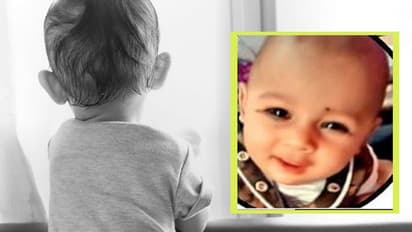 पिता की गोद में ऐसा मचला 4 महीने का बच्चा कि हाथ से छूटकर बालकनी से 12 फीट नीचे जा गिरा