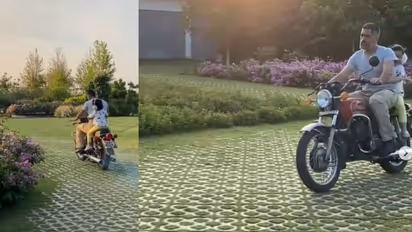 Treat for MS Dhoni’s fans: Sakshi posts videos of 7-acre Ranchi farmhouse, Ziva enjoying bike ride with dad