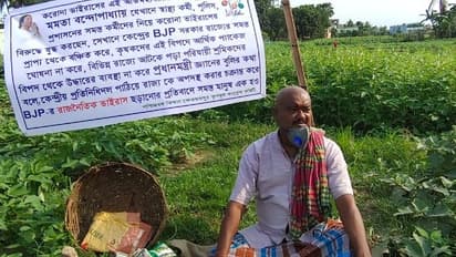 Protest or hairdo? TMC MLA shaves head alleging Centre's deprivation against West Bengal