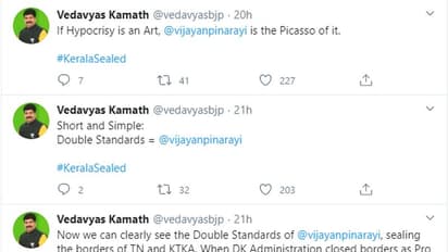 അതിര്ത്തികള് അടച്ചുപൂട്ടിയെന്ന് ആരോപണം; കേരളത്തിനെതിരെ വിദ്വേഷ ക്യാംപയിന്; വസ്തുത എന്ത്