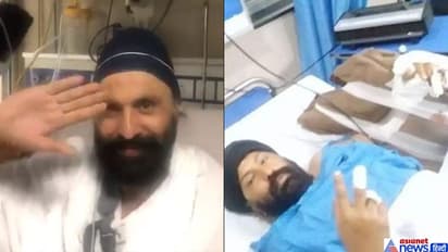 దుండగుల చేతిలో చేయి నరికివేత.. ఇంటికి చేరిన హర్జీత్ సింగ్