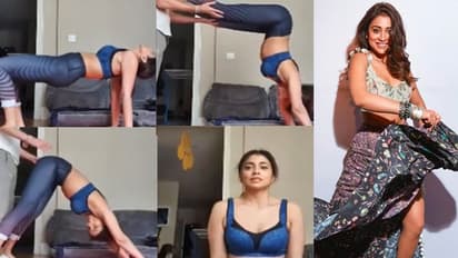 యోగా చేస్తూ రొమాన్స్.. భర్త దెబ్బకు అరచి గీపెట్టిన శ్రీయ.. చూసే వాళ్లకు చెమటలే