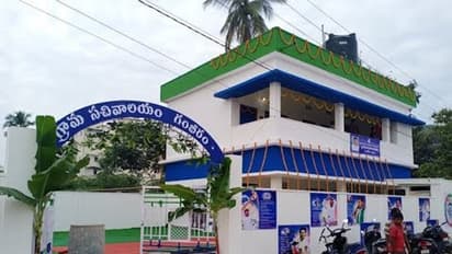 మట్టి వర్ణం చేరికతో... సమగ్రమైన గ్రామ సచివాలయాల ‘లుక్’!