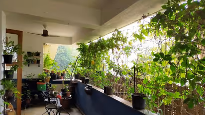 ಆಹ್ಲಾದಕರ ಟೆರೇಸ್: ಕಡಿಮೆ ಖರ್ಚಿನ ತಂಪು ತಾರಸಿ