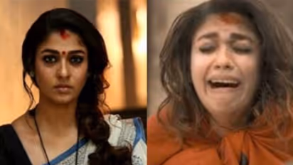 கண்ணீர் விட்டு கதறிய நயன்தாரா... இயக்குநர் காலில் விழுந்து அழுத வைரல் வீடியோ...!