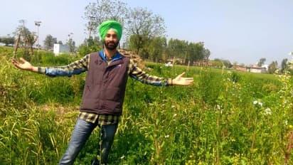 പിറക്കാൻ പോകുന്ന കുഞ്ഞിനുവേണ്ടി ജോലിയുപേക്ഷിച്ച് കൃഷിയിലേക്ക് തിരിഞ്ഞ അച്ഛൻ