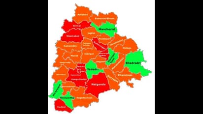 కరోనా లాక్ డౌన్: తెలంగాణాలో రెడ్, గ్రీన్ జోన్ల పూర్తి లిస్ట్ ఇదే...