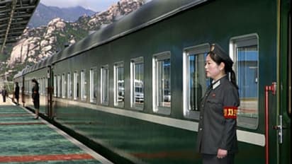 "കൊഞ്ചൊണ്ട്, വീഞ്ഞൊണ്ട്, ഉല്ലസിക്കാന്‍ കന്യകാസംഘമൊണ്ട്.." ഇതാ കിമ്മിന്‍റെ 'സ്വർഗ്ഗത്തീവണ്ടി'!