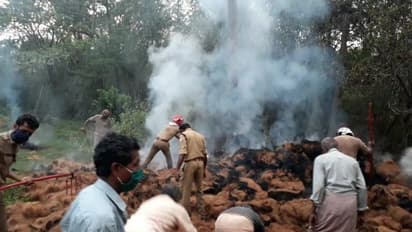 വയലാറില് ചകിരി മില്ലിന് തീപിടിച്ച് വൻ നാശനഷ്ടം