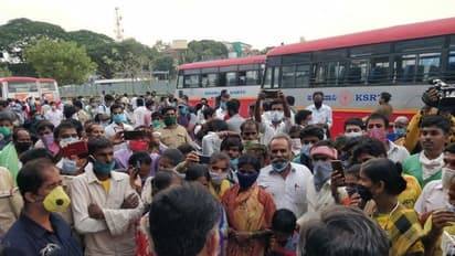 'ಮುಖ್ಯಮಂತ್ರಿಗಳೇ ಭಿಕ್ಷೆ ಎತ್ತಿಯಾದ್ರೂ ಹಣ ಕೊಡ್ತೀನಿ, ದಯವಿಟ್ಟು ಕಾರ್ಮಿಕರನ್ನು ಊರಿಗೆ ಸೇರಿಸಿ'