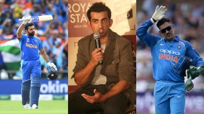 ধোনির জন্যই সফল হয়েছে রোহিত শর্মা, মন্তব্য গৌতম গম্ভীরের