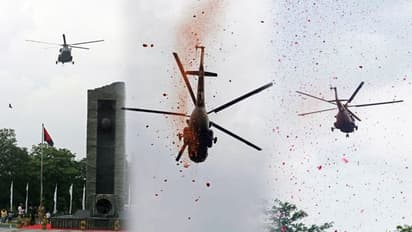 Armed forces’ expression of gratitude to corona warriors leaves many impressed