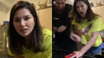 സണ്ണിയുടെ കൈവിരല് മുറിഞ്ഞോ? കരച്ചില് കേട്ടെത്തിയ ഭര്ത്താവ് കണ്ടത്...