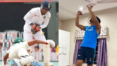 লকডাউনে একি হাল ভারতীয় উইকেট রক্ষক ঋদ্ধিমান সাহার, ভাইরাল ছবি