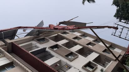 ಕಾರ್ಕಳದಲ್ಲಿ ಗಾಳಿ-ಮಳೆ ಜುಗಲ್‌ಬಂದಿ, ಹಾರಿಹೋದ ಶೀಟುಗಳು