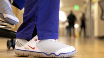 Coronavirus: Nike to donate more than 140,000 pieces of specially designed shoes to healthcare workers