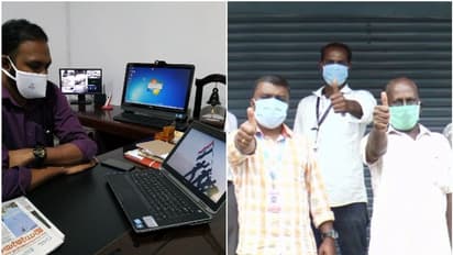 കൊവിഡിനെതിരെ പോരാടാന് സന്ദേശഗാനവുമായി മൂന്നാറിലെ മാധ്യമപ്രവര്ത്തകര്