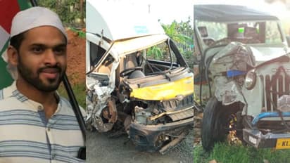 പിക്കപ്പ് വാനും ജീപ്പും കൂട്ടിയിടിച്ച്‌ യുവാവ് മരിച്ചു