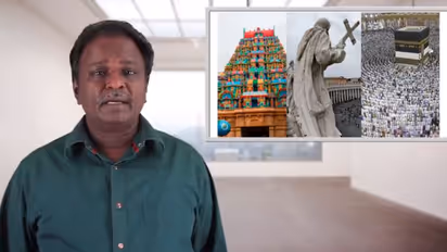 கடவுள் இல்லவே இல்லைனு உலகிற்கு உணர்த்திய கொரோனா.. கருப்பு சட்டை மாறனாக மாறி கடவுளை தாக்கிய ப்ளூசட்டை மாறன்