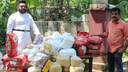 ലോക്ക്ഡൗണിൽ തൊഴിൽ നഷ്ടപ്പെട്ട നൂറോളം കൂടുംബങ്ങൾക്കും കൈത്താങ്ങായി വൈദികൻ