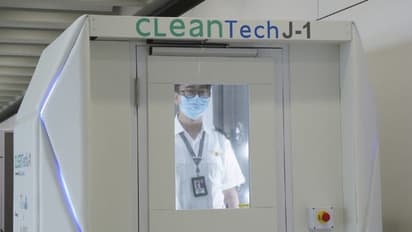 Coronavirus: Hong Kong airport trials full-body disinfection booth; deploys cleaning robots to fight COVID-19