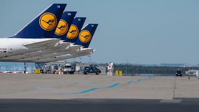 German airline Lufthansa's ground staff strike over wage dispute; affects 134,000 fliers