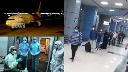 ആശ്വാസം തേടി സ്വന്തം മണ്ണിൽ; 182 മലയാളികളുമായി ദുബൈയിൽ നിന്നുള്ള വിമാനം പറന്നിറങ്ങി