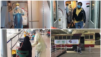 പ്രതിസന്ധിക്കടൽ കടന്ന് പ്രവാസികളുടെ ആദ്യ സംഘമെത്തി, റിയാദ്, ബഹ്റിൻ സർവീസുകൾ ഇന്ന്